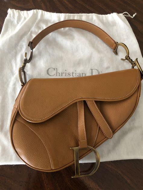 brown christian dior saddle bag|Dior saddle pouch with strap.